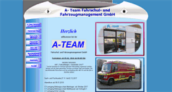 Desktop Screenshot of a-team-erfurt.de